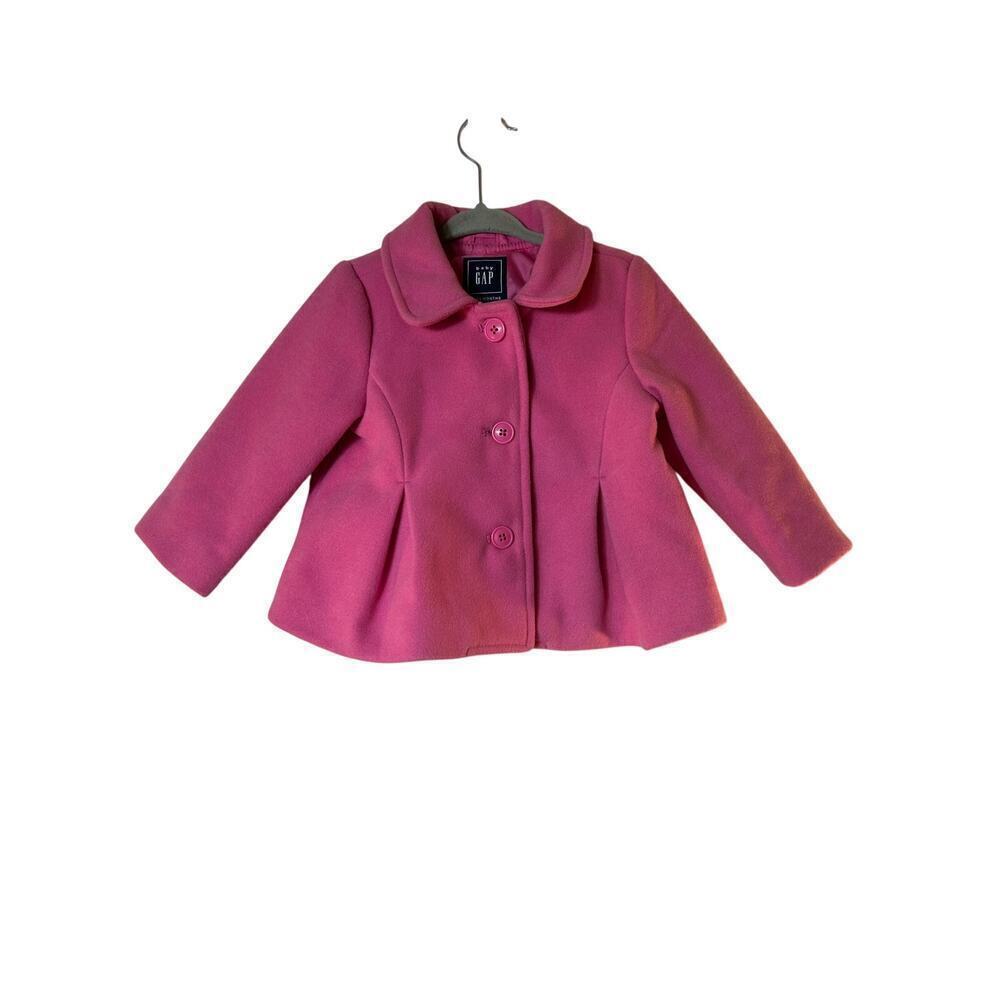 BABY GAP Girl’s Pink Peacoat / Size: 12-18 Months